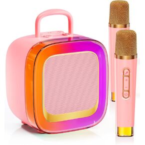 Kinglucky Kid-Friendly Design Karaoke Machine for Kids with 2 Microphones (2025 Upgrade) Gifts for Girls Most Popular 3-12 Year Old Girl Gifts 3 4 5 6 7 8 9 10 11 12 Year Old Girl Birthday Gift Purple in Saudi Arabia
