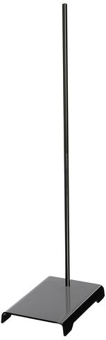 United Scientific™ Lab Stand - Chemistry Lab Equipment - Base: 6" x 4", Assembled Rod: 18" L x 8mm Dia - Heavy Duty Corrosion Resistant Steel, Support Stand in Saudi Arabia