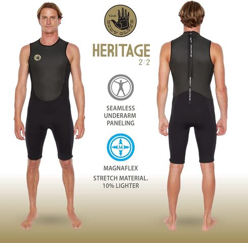 Body Glove Men's Heritage 2mm Back-Zip Short John Wetsuit in Saudi Arabia