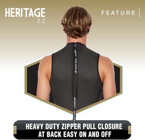 Body Glove Men's Heritage 2mm Back-Zip Short John Wetsuit in Saudi Arabia