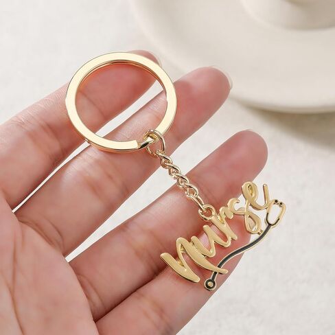 Medical Optometrists Keychain Ophthalmology Vision Test Optometry Enamel Pendant Keyring Jewelry for Eye Doctor Nurse Backpack Bag Key Chain in Saudi Arabia
