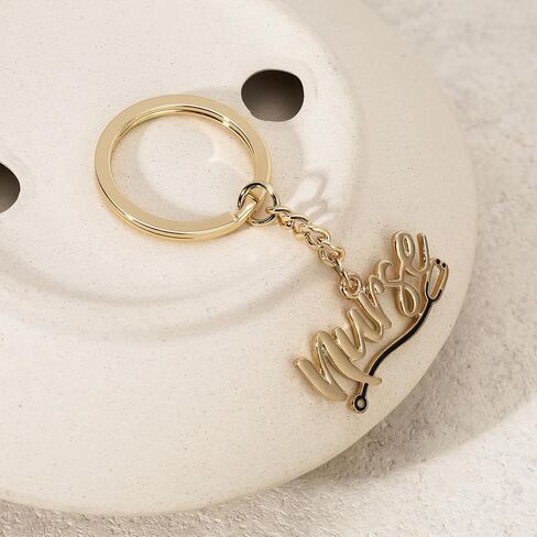 Medical Optometrists Keychain Ophthalmology Vision Test Optometry Enamel Pendant Keyring Jewelry for Eye Doctor Nurse Backpack Bag Key Chain in Saudi Arabia