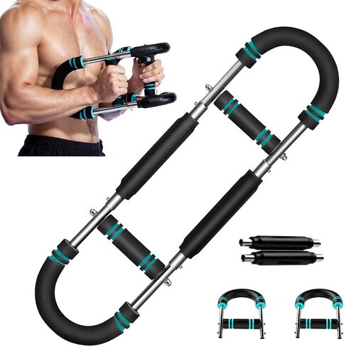 Twister Arm Trainer,60-110lb Adjustable Chest Exerciser for Men,Portable Detachable Arm and Chest Muscle Trainer for Men & Women,Arm Trainer for Men for Home & Gym in Saudi Arabia