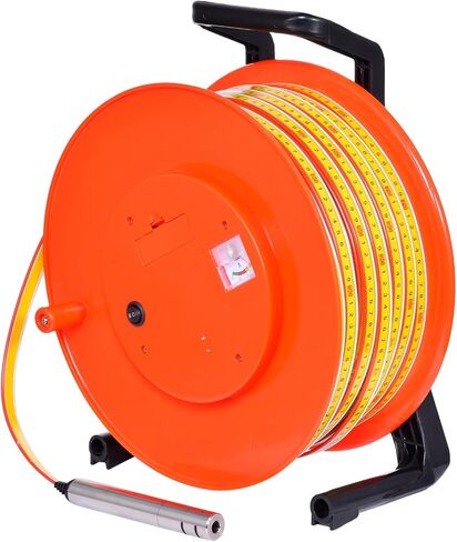 98ft/30m Well Water Depth Gauge, Water Levels Meter Water Depth Gauge with Stainless Steel Probe, Well Water Level Indicator Water Levels Measurement with Stainless Steel Probe in Saudi Arabia