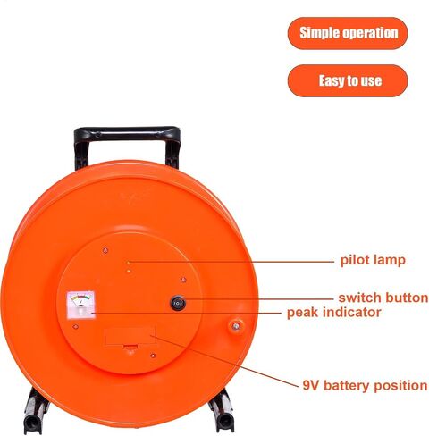 98ft/30m Well Water Depth Gauge, Water Levels Meter Water Depth Gauge with Stainless Steel Probe, Well Water Level Indicator Water Levels Measurement with Stainless Steel Probe in Saudi Arabia