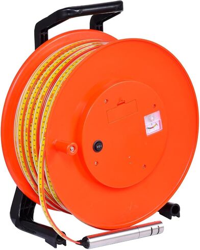 98ft/30m Well Water Depth Gauge, Water Levels Meter Water Depth Gauge with Stainless Steel Probe, Well Water Level Indicator Water Levels Measurement with Stainless Steel Probe in Saudi Arabia