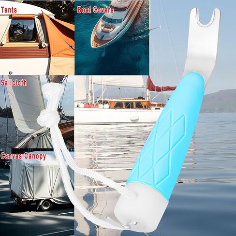 Richcat Top-Snapper Tool for Boat Canvas Snaps,Boat Cover Snap Release Tool,Prevent Canvas from Tearing in Kuwait