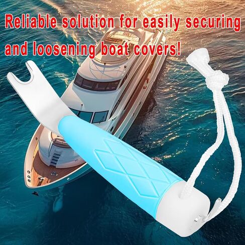 Richcat Top-Snapper Tool for Boat Canvas Snaps,Boat Cover Snap Release Tool,Prevent Canvas from Tearing in Kuwait