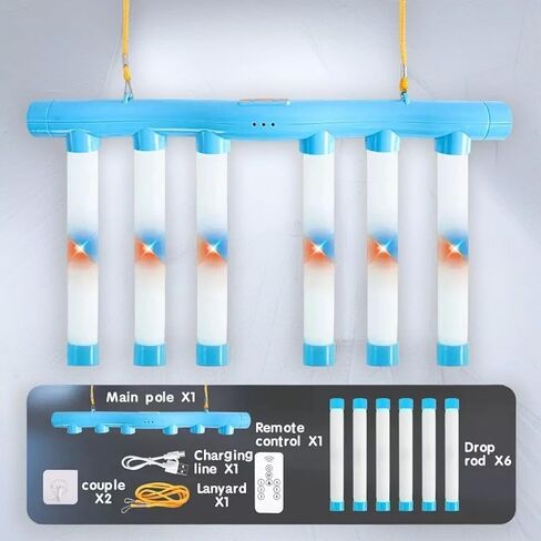 2025 Upgrade Reflex Challenge Game,Hand Eye Coordination Training Toy,Drop Stick Game,Reaction Training,Catching Sticks Game,Adjustable Speed Catching Game (Blue) in Kuwait