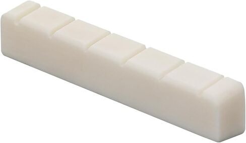 6 String Pre Slotted Left Hand Acoustic Guitar Bone Nut for folk Guitar Accessories 48mm*6mm*9mm in Kuwait
