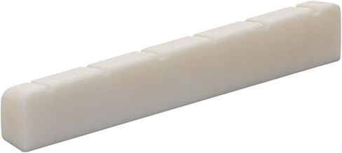 6 String Pre Slotted Left Hand Acoustic Guitar Bone Nut for folk Guitar Accessories 48mm*6mm*9mm in Kuwait