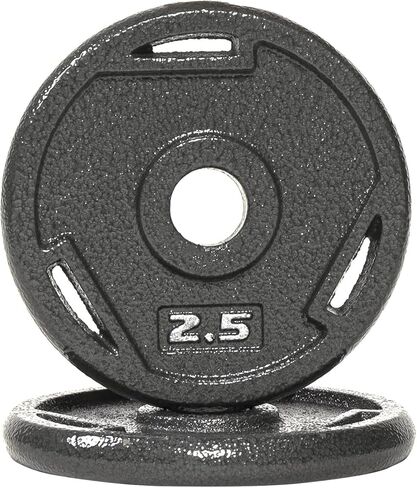 Cast Iron 1-Inch Standard Weight Plate for Strength Training & Weightlifting, Multiple Weights Available in Saudi Arabia