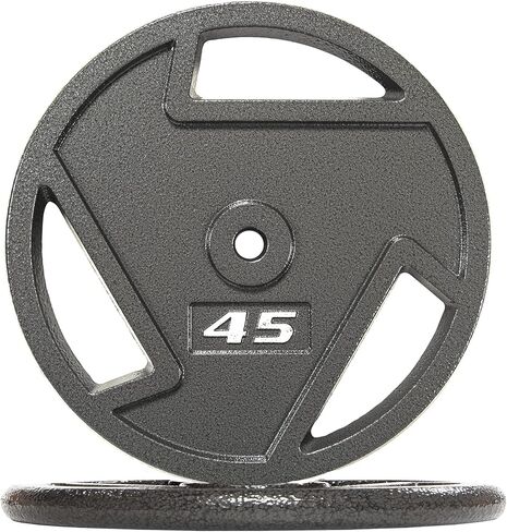 Cast Iron 1-Inch Standard Weight Plate for Strength Training & Weightlifting, Multiple Weights Available in Saudi Arabia