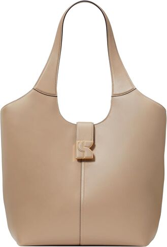 kate spade new york Dakota Smooth Leather Tote, Black in Saudi Arabia