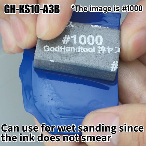 GodHand Kamiyasu Sanding Sponge 10mm Assortment Set 120, 240, 400, 600, 800, 1000, 2000, 4000, 6000, 8000, 10000 Grit Coarse Medium Fine Reusable Pack for Plastic Models 34 Pieces in Saudi Arabia