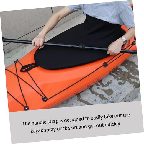 Professional Kayak Deck Skirt Spray Canoe Accessory Durable for Rain and Water Protection in Saudi Arabia