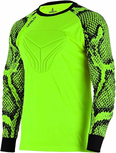Soccer Goalkeeper Jersey Adult/Youth Elbow Padded Long Sleeve Goalie Shirt Men Women Kids Goalkeeper Jersey in Saudi Arabia