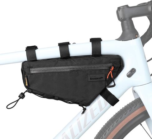 Rhinowalk Bicycle Front Frame Bag Waterproof Bicycle Bag 1.7L Cycling Accessories Nylon Pack Pouch for MTB Road Bike Cycling Commuting and Outdoor Adventures in Saudi Arabia
