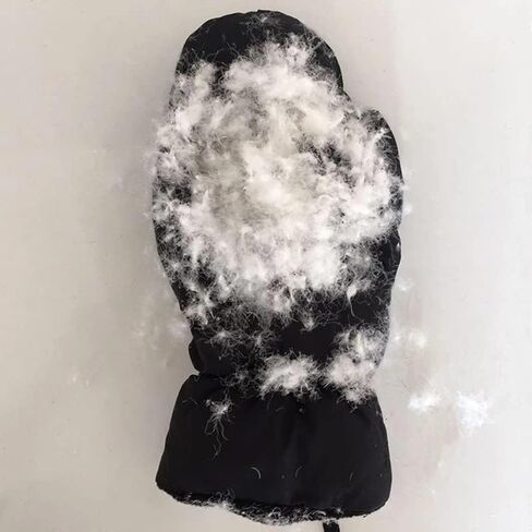Down Feather Thermal Snowboard Ski Gloves Men Women Winter Warm Snow Mountain Skiing Snowmobile Mittens in Saudi Arabia
