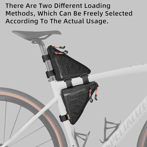 حقيبة الدراجات الأمامية لدراجة Rhinowalk حقيبة دراجة مقاومة للماء 1.7L Cyling Cyling Pack Pouch for MTB Road Pike Cycling Concling Adventures and Outdoor Adventures in Saudi Arabia