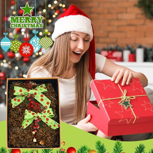 2 PCS أقواس إكليل عيد الميلاد مع أجراس Jingle و Pinecone معلقة شجرة عيد الميلاد Topper عيد الميلاد القوس القوس مع القلادة الجرس الزخرفة الزخرفة لحزب الخزانة المطبخ الديكور الحفلات in Kuwait