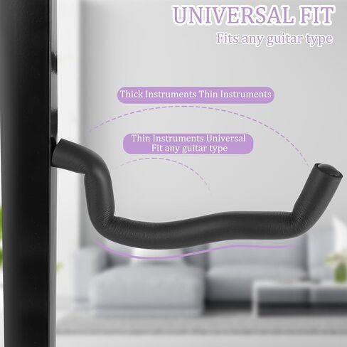 Guitar Stand Folding Guitar Stands with Non-Slip Rubber and Foam Arms for Music Program Concerts in Kuwait