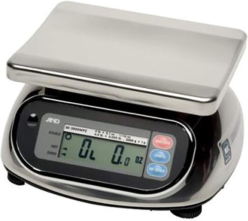 A&D Engineering SK-20WP Scales SK-WP ، الفولاذ المقاوم للصدأ ، سعة 20 كجم ، 0.01 كجم قابلية للقراءة in Saudi Arabia