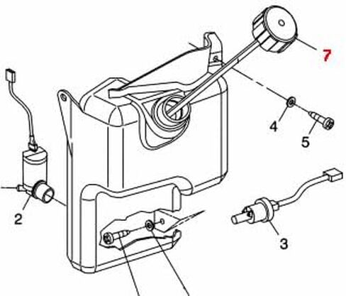 Cap Windshield Gasher Universal (FLM 063361) in Saudi Arabia