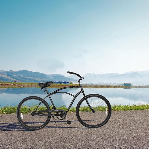 Tracer ACE 26in Single Speed Beach Cruiser Bike with Coaster Brake for Mens and Womens -Multiple Colors in Saudi Arabia