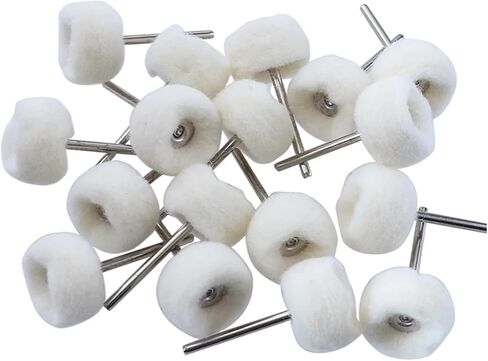 Felt Grinding Sanding Head Mini Polishing Brush(10Pcs) in Saudi Arabia