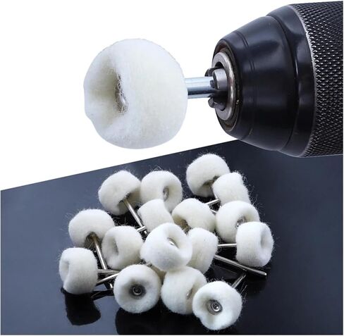 Felt Grinding Sanding Head Mini Polishing Brush(10Pcs) in Saudi Arabia
