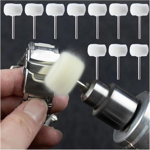 Felt Grinding Sanding Head Mini Polishing Brush(10Pcs) in Saudi Arabia