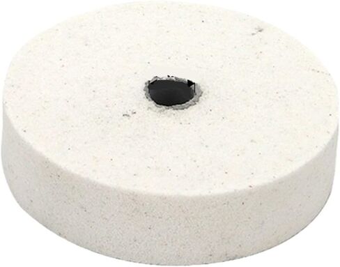 Grinding Wheel Nylon Round Cloth Wheel Fiber Polishing Wheel Drill Connected to Rotating Abrasive Tool(White Cloth Wheel) in Saudi Arabia
