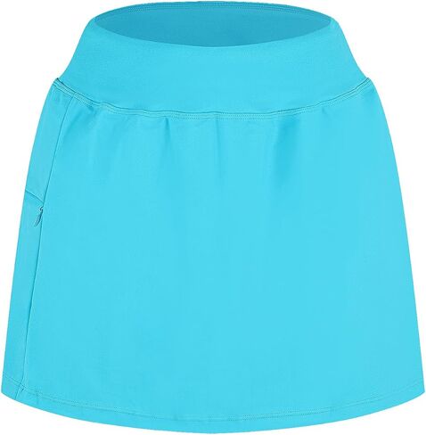 Ocean Blues Women's High Waisted Swim Skirt Tummy Control Skirted Swimsuit Bottom with Mesh Liner in Saudi Arabia