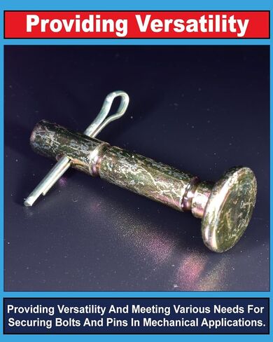 260 PCS Cotter Pins Kit - 16 أحجام دبابيس أجهزة مجموعة 304 مقاطع من الفولاذ المقاوم للصدأ دبوس دبابيس صغيرة تستخدم للسيارات ، عقبة مقطورة ، جزازة العشب in Kuwait