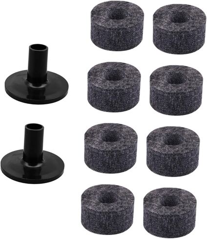 عام 10pcs إكسسوارات الصنج الصنج ، الحامل الحامل والأكمام من أجل الأداء ، رمادي in Kuwait