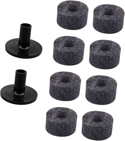 عام 10pcs إكسسوارات الصنج الصنج ، الحامل الحامل والأكمام من أجل الأداء ، رمادي in Kuwait