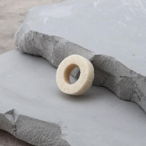 100Pcs Soft Felt Washers 16.6x9x5mm Suitable for Electronic Appliances Machinery Automobiles Home Diy in Saudi Arabia