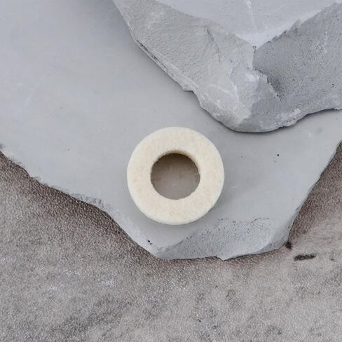 100Pcs Soft Felt Washers 16.6x9x5mm Suitable for Electronic Appliances Machinery Automobiles Home Diy in Saudi Arabia