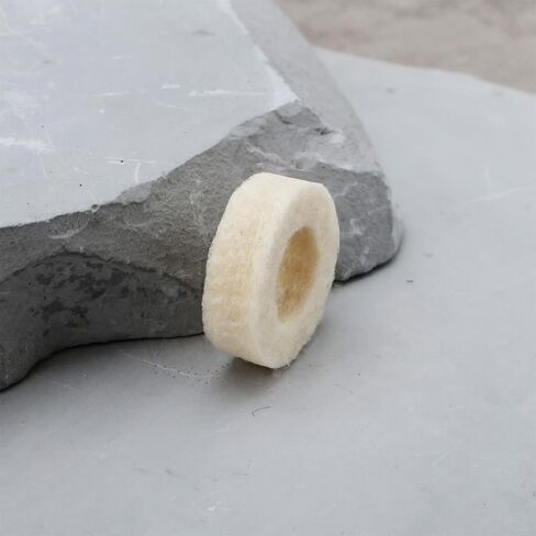 100Pcs Soft Felt Washers 16.6x9x5mm Suitable for Electronic Appliances Machinery Automobiles Home Diy in Saudi Arabia