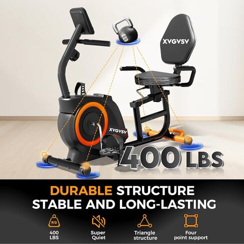 دراجة تمرين راقصة ، دراجة ثابتة راكدة للمنزل ، دراجة راكدة مع قدرة 400 رطل على الوزن الهمس 16 مستويات مقاومة مقاومة مغناطيسية مقعد ومقعد LCD مريح متعدد الوظائف in Kuwait