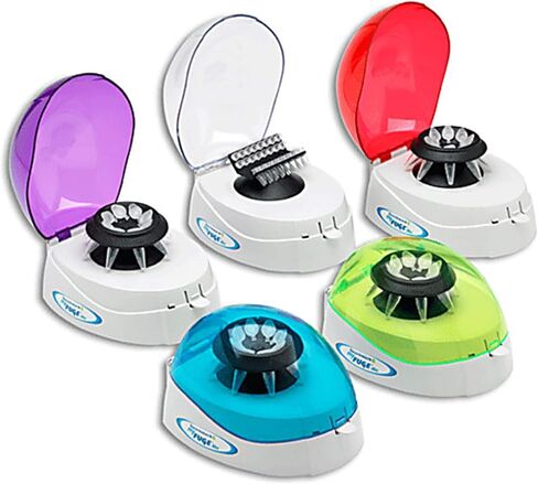 المعيار C1008-C MyFuge Mini Mini Mini ، غطاء واضح ، قابس أمريكي ، 100-240 فولت in Saudi Arabia