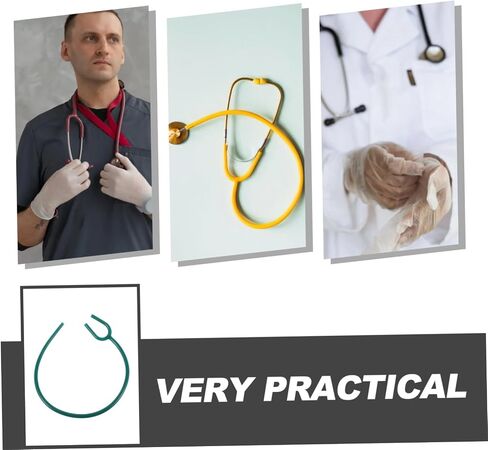 Eringogo 3pcs سماعة سماعة الطبيب استبدال أنابيب السماعة محول سماعة سماعة القلب خفيفة الوزن للمستشفيات والعيادات in Saudi Arabia