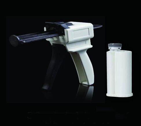 S&Dent USA FDA & TUV CE 1PC Dental Silicon Injection Dispenser Gun Dental Silicone Cartridge Syringes Impression Material Light Body Dispenser Gun Silicon Rubber Impression 75ml 1:1/2:1 in Saudi Arabia