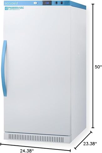 Accucold ARS8PV456 Upright Vaccine Refrigerator; Designed for Pharmacy, Medication, and Vaccine Applications; 8 cu.ft Capacity; Automatic Defrost with Cycle Defrost; Adjustable Temperature in Saudi Arabia