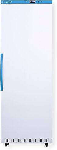 Accucold ARS18PV-CRT 18 Cu.Ft. Upright Controlled Room Temperature Cabinet; Automatic Defrost; Antimicrobial Silver Ion-Coated Handle; Temperature Alarm; Open Door Alarm; Password Protection in Saudi Arabia