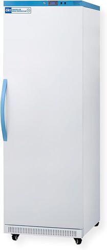 Accucold ARS18PV-CRT 18 Cu.Ft. Upright Controlled Room Temperature Cabinet; Automatic Defrost; Antimicrobial Silver Ion-Coated Handle; Temperature Alarm; Open Door Alarm; Password Protection in Saudi Arabia