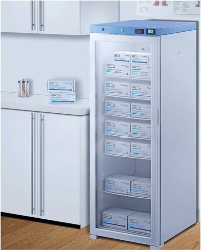 15.53 cu.ft Vaccine Refrigerator, Medical Storage, Healthcare Fridge, Upright White- ACR1601W in Kuwait