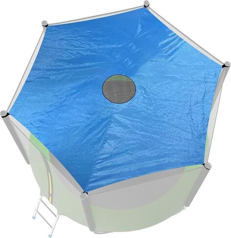 Trampoline Sun Shade Cover, 6ft/8ft/10ft/12ft/14ft/16ft Sun Protection Trampoline Canopy, Water Proof Trampolines Sunshade Tops Cover, UV-resistant, Suitable for Round Trampolines, Backyard Playground in Saudi Arabia