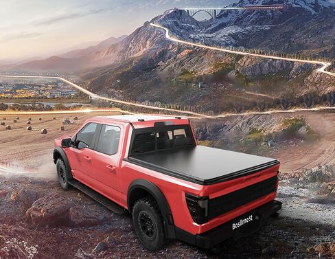 5'8" (69.3") Soft Roll-up Truck Pickup Tonneau Cover Bed Compatible with 2007-2024 Silverado Sierra 1500, 5.8FT in Saudi Arabia